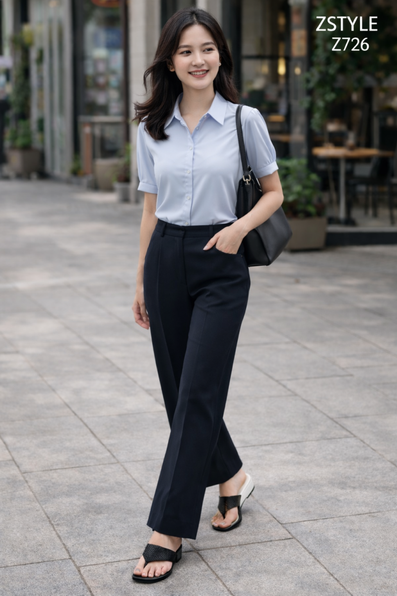 Cô gái thời trang với túi xách Z726 Cô gái thời trang với túi xách Z726