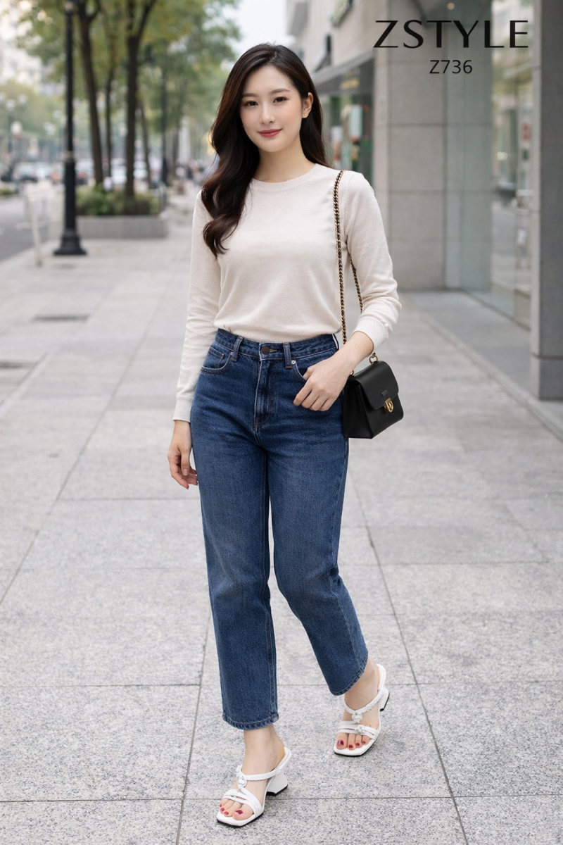 Phối đồ thanh lịch giữa phố thị Z736 Phối đồ thanh lịch giữa phố thị Z736