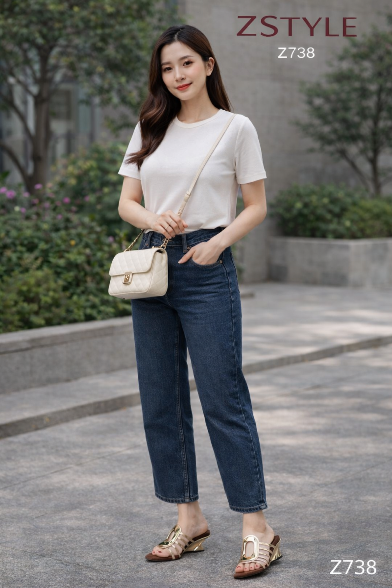 Phụ nữ trẻ với đôi sandals vàng Phụ nữ trẻ với đôi sandals vàng