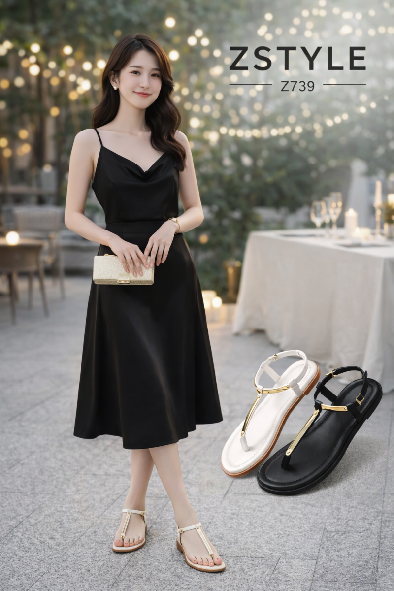 Phụ nữ thanh lịch với giày ZSTYLE