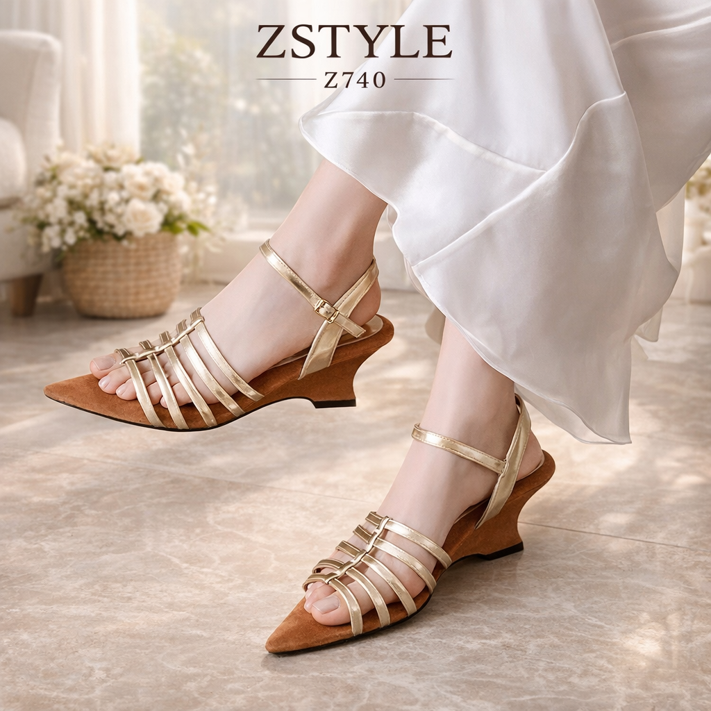Giày Sandal Đế Xuồng Z740