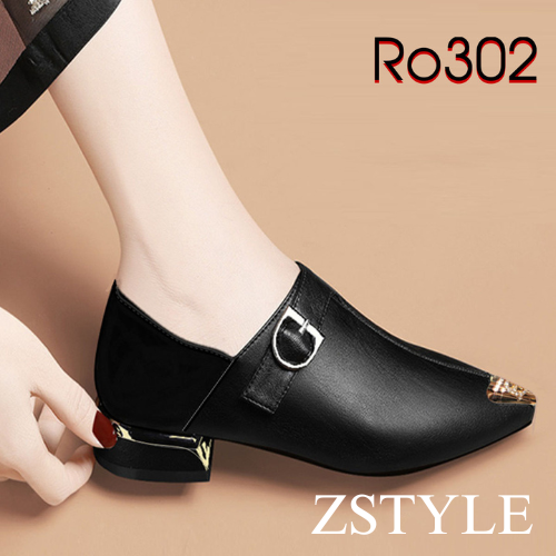 Giày Boot nữ RO302 Màu Đen