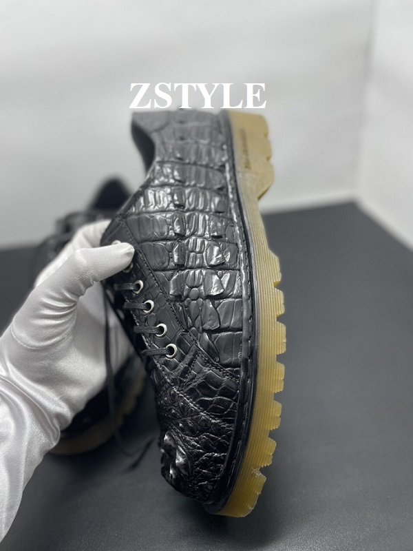Giày da cá sấu nam tại ZSTYLE được sản xuất thế nào