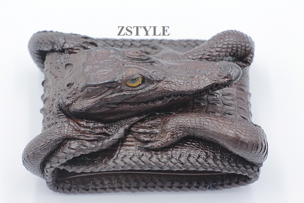 Ví cá sấu làm bằng tay của zstyle
