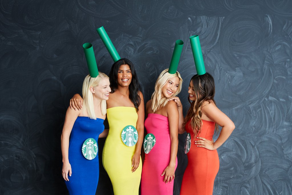 Starbuck cũng vinh dự khi biết trở thành nguồn cảm hứng sáng tạo cho thời trang Halloween.